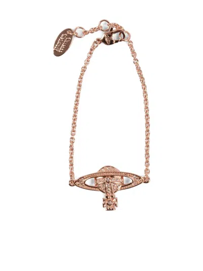 Vivienne Westwood Brass Bracelet In Gold