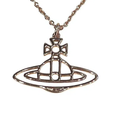 Pre-owned Vivienne Westwood Brass Necklace () In Gold