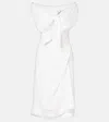 Vivienne Westwood Bridal Bow-detail Midi Dress In White