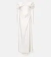 Vivienne Westwood Bridal Ember Off-shoulder Satin Corset Gown In Ivory