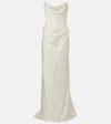 Vivienne Westwood Bridal Galaxy Crêpe Satin Corset Gown
