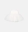 Vivienne Westwood Bridal Joe Petticoat Tulle Miniskirt In Ivory