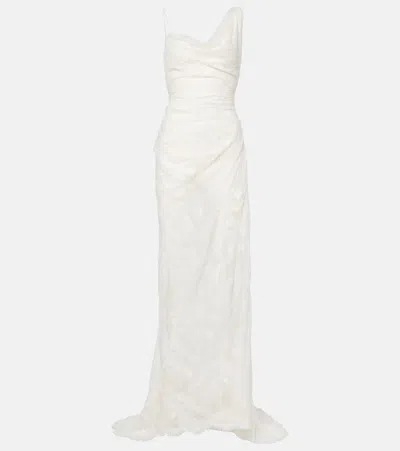 Vivienne Westwood Bridal Lace Minerva Gown In White