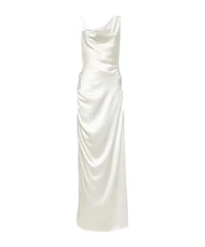 Vivienne Westwood Bridal Minerva Silk Satin Gown In White