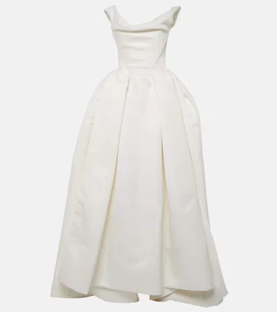 Vivienne Westwood Bridal Robe Nova Bagatelle In Weiss