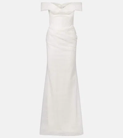 Vivienne Westwood Bridal Nova Cora Lace Corset Gown In White