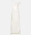 Vivienne Westwood Bridal Nova Grace Satin Gown In White