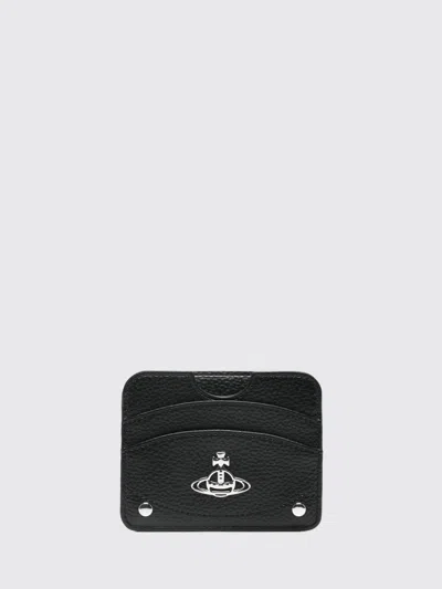 Vivienne Westwood Wallet  Woman Color Black In Brown