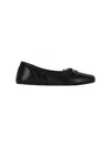 Vivienne Westwood Nappa Leather Flats With Rounded Toe In Black