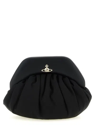 Vivienne Westwood 'brooke' Clutch In Black