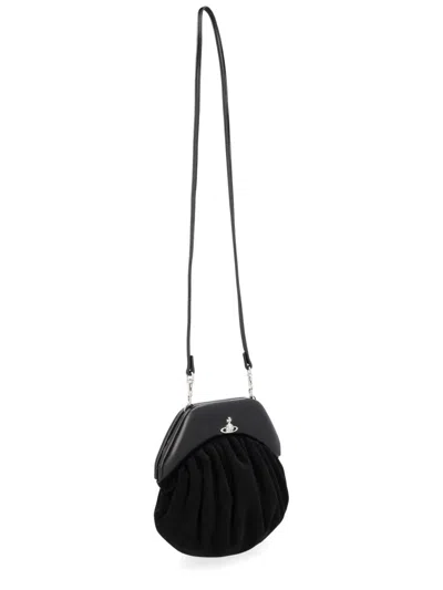 Vivienne Westwood Brooke Clutch In Black