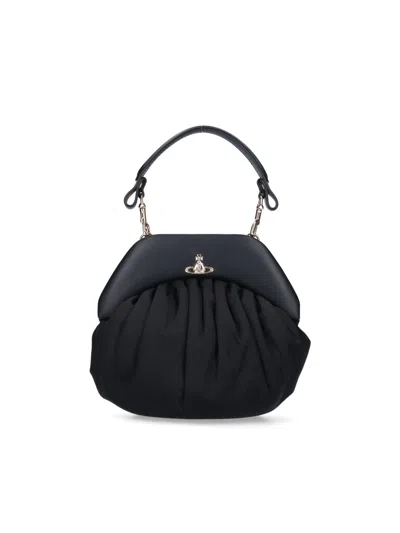 Vivienne Westwood Brooke Handbag - Black