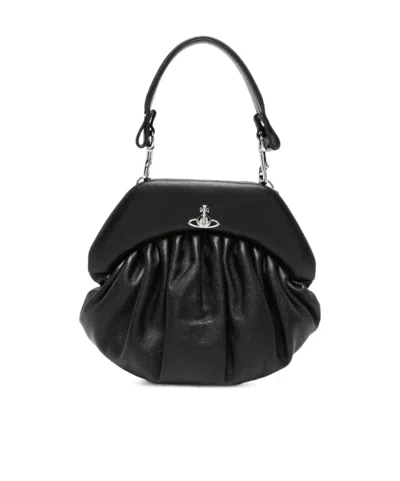 Vivienne Westwood Brooke Shoulder Bag In Brown