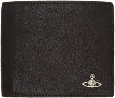 Vivienne Westwood Brown Coin Pocket Man Wallet