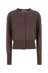 Vivienne Westwood Brown Bea Cardigan In Brown