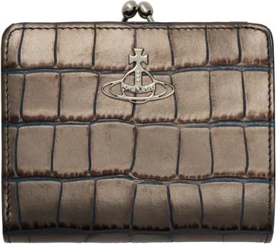 Vivienne Westwood Brown Frame Pocket Wallet In D405 Brown