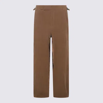 Vivienne Westwood Brown Linen Bertram Tailored Pants