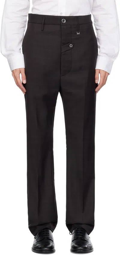 Vivienne Westwood Brown Pull Down Trousers In Aw24-n209