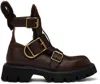 Vivienne Westwood Brown Rome Commando Boots In Aw24-d410