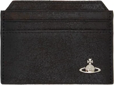 Vivienne Westwood Brown Slim Card Holder