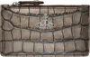 Vivienne Westwood Brown Slim Long Card Holder In Ss25-d405