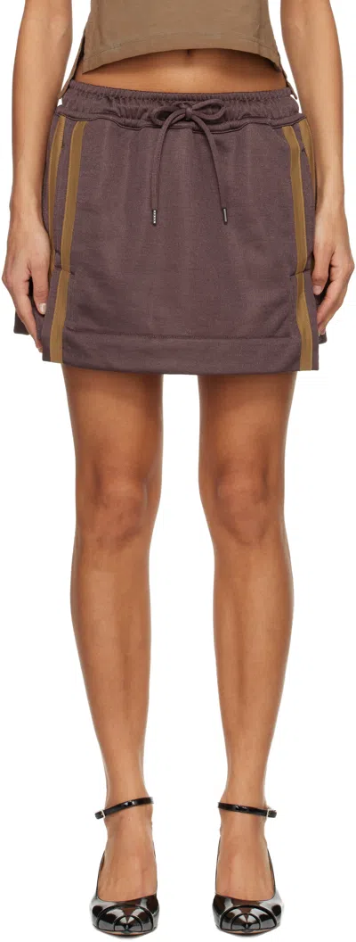 Vivienne Westwood Drawstring Elastic Waist Shorts In Brown