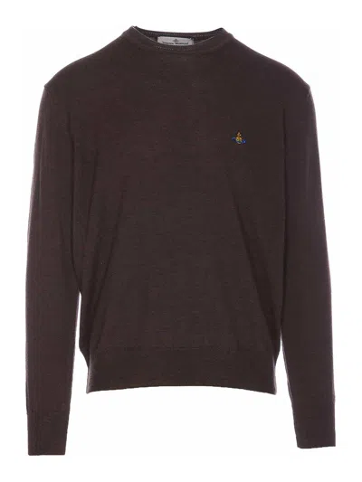 Vivienne Westwood Brown Sweater In Marrón