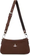 Vivienne Westwood Brown Tasha Shoulder Phone Bag In Brown