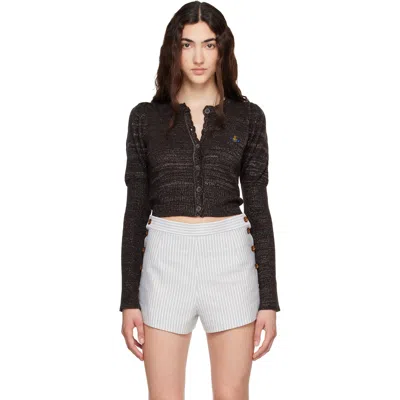 Vivienne Westwood Brown Veronica Cardigan