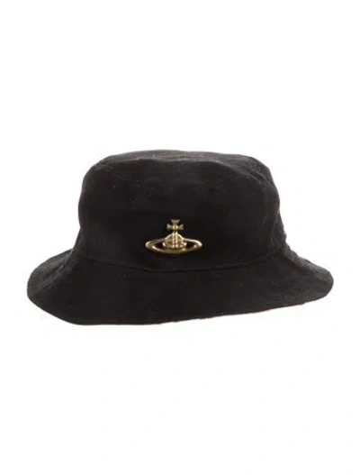 Pre-owned Vivienne Westwood Bucket Hat In Black