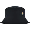 Vivienne Westwood Bucket Hat Navy In Navy