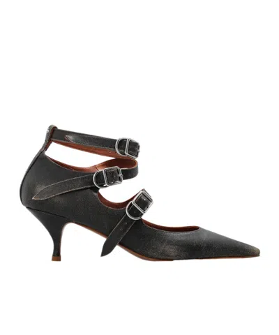 Vivienne Westwood Buckled High Heels In Black