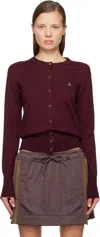 Vivienne Westwood Burgundy Bea Cardigan