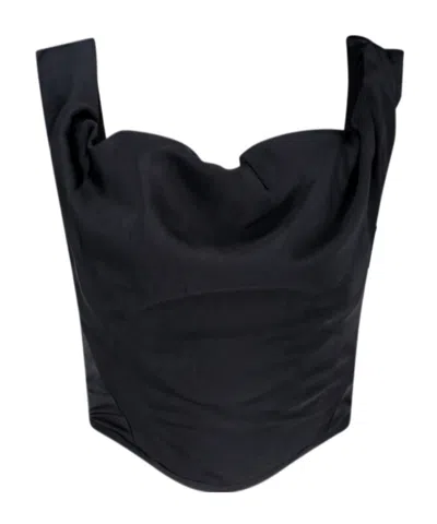 VIVIENNE WESTWOOD VIVIENNE WESTWOOD BUSTIER RUFFLED TOP