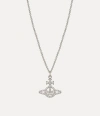 Vivienne Westwood Calliope Pendant Necklace Silverwhitecz Stainless Steel Women In Silver