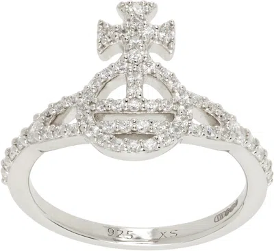 Vivienne Westwood Calliope Ring In Metallic