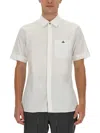 Vivienne Westwood White Embroidered Shirt In White