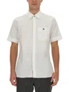 Vivienne Westwood White Embroidered Shirt In White