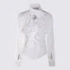Vivienne Westwood Woman Shirt White Size 8 Cotton In White