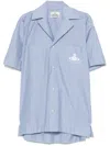 Vivienne Westwood Camp Shirt In Blue