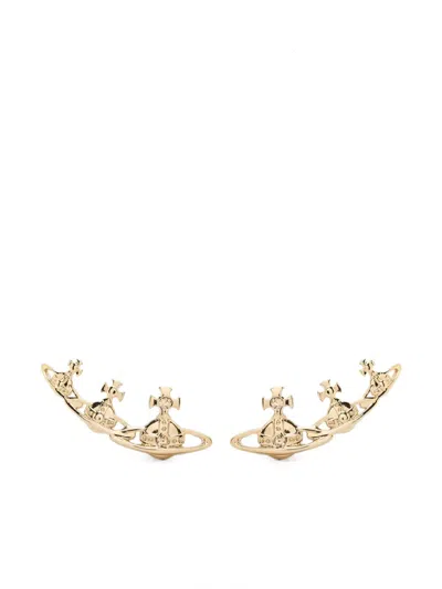 Vivienne Westwood Candy Ear-climber Earrings In Gold