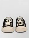 Vivienne Westwood Canvas Low Top Sneakers Rubber Sole In Black