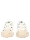 Vivienne Westwood Canvas Low-top Logo Rubber Sneakers In Neutral