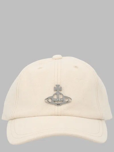 Vivienne Westwood Baseball Hat Edge With Stylish Design In Neutral