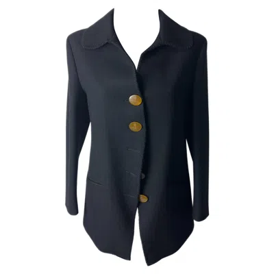 Pre-owned Vivienne Westwood Cappotto Anni90  In Perfette Condizioni In Black
