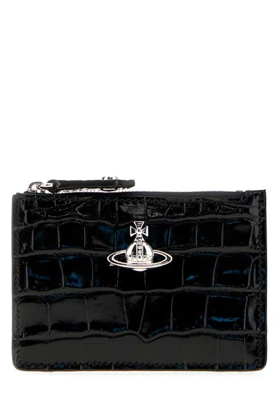 Vivienne Westwood Card Card Case In Black