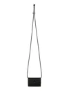 Vivienne Westwood Card Holder With Shoulder Strap In Black
