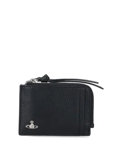 Vivienne Westwood Card Holder In Black