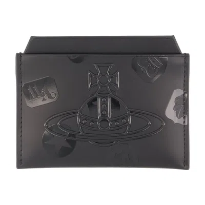 Vivienne Westwood Card Holder In Brown