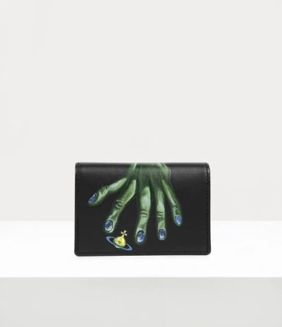 Vivienne Westwood Card Holder In Black-hand